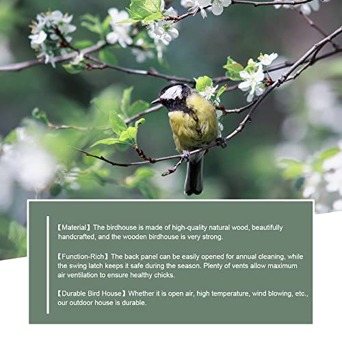 Nidos Para Pajaros, Casa Pajaros Exterior, Pajareras Exterior En Jardin, Nido Para Ninfas, Cajas Nido Para Pajaros, Nidos De Pajaros, Nidos Para Agapornis, Aves Natural Nido Pajaros Para El Jardín (B)