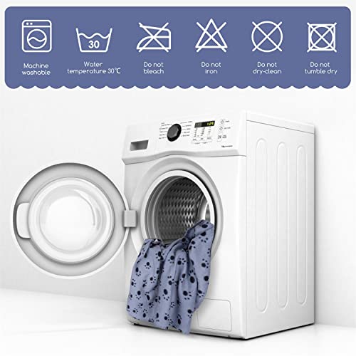 Nobleza 3 x Manta Suave de Felpa para Perro, Mantas Mullida para Perros Gatos Conejos y Otras Mascotas, Lavable, para Sofá y Cama Perro, 120 * 100 cm