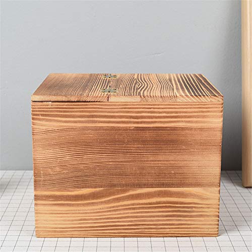 Nvshiyk Cabina para hámsteres, cueva de casa de madera para hámster, jerbo de rata, jaula para pájaros montada para animales pequeños (color : color de la imagen, tamaño: 22 x 17,5 x 17,5 cm)