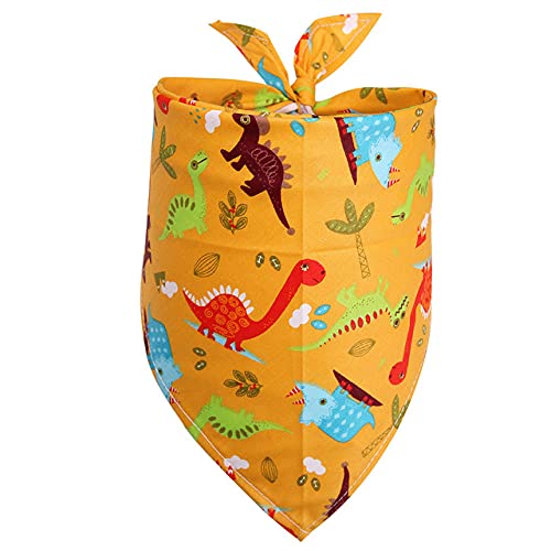 Pañuelo con Estampado de Frutas para Perros, Bufanda Triangular, Baberos, Bonito Cuello de Gato de limón, pañuelo para el Cuello para Mascotas, Accesorios Ajustables para Perros, J, M