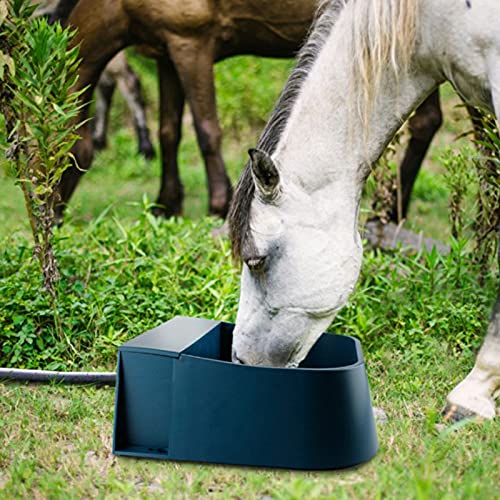 perfeclan Bebedero automático de plástico ABS, Cuenco de Comida para Cabras, ovejas, Vacas, Cerdos, Mascotas, Cuenco Flotante para Caballos, Ganado, Cabra,