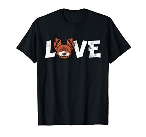 Perro Mamá Perro Papá Propietario Yorkshire Terrier Love-r G Camiseta