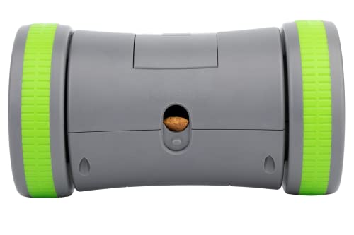 Petsafe Kibble Chase - Dispensador de Comida y Golosinas para Perros, Juguete Interactivo Inteligente para Perros, Funciona con Pilas, Resistente, para perros Pequeños, Medianos y Grandes