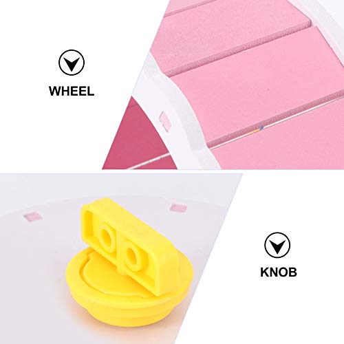 POPETPOP Rueda de Hámster Ruedas de Ejercicio de Hámster Silencioso Spinner Silencioso Ruedas para Correr para Animales Pequeños Jerbos Ratones Navidad Regalo para Mascotas Juguetes Regalo