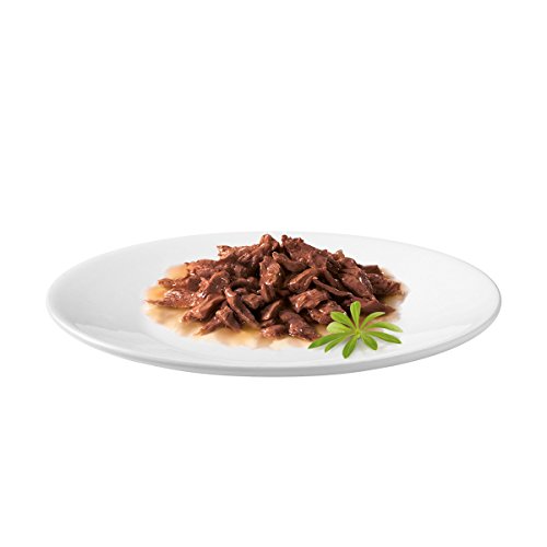 Purina Gourmet Mon Pett - Húmedo para Gatos con Carne de Vacuno, Ternera y Cordero - 48 Sobres de 50 g Cada uno (8 Paquetes de 6 x 50 g)