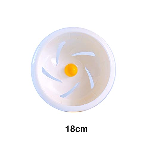 Qagazine Rueda de hámster Silencioso Spinner Pequeño Animal Running Disco Deportes Rueda de ejercicio Accesorios para mascotas para hámsters Gerbils Ratones