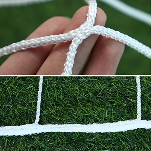 Red de Seguridad para Gatos Red Protectora para mascota Red de poliéster para valla de golf Red antiescape Valla de Seguridad para balcón Ventana y terraza(1x5m)(Size:10cm Grid,Color:blanco)