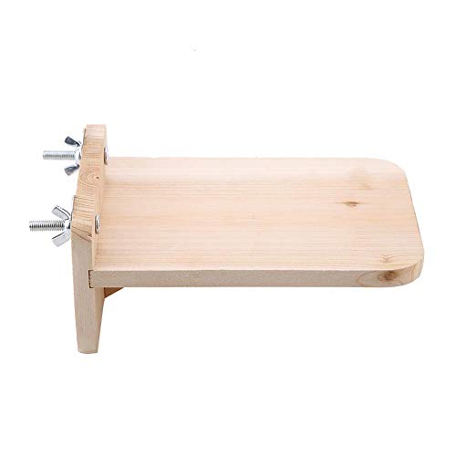 Regalo para Mascotas Plataforma de Madera para hámster, Plataforma para jaulas para Mascotas, Juguete para Ejercicio Ratas Ardilla para hámsteres Jerbos