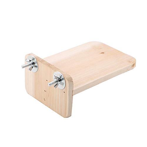 Regalo para Mascotas Plataforma de Madera para hámster, Plataforma para jaulas para Mascotas, Juguete para Ejercicio Ratas Ardilla para hámsteres Jerbos