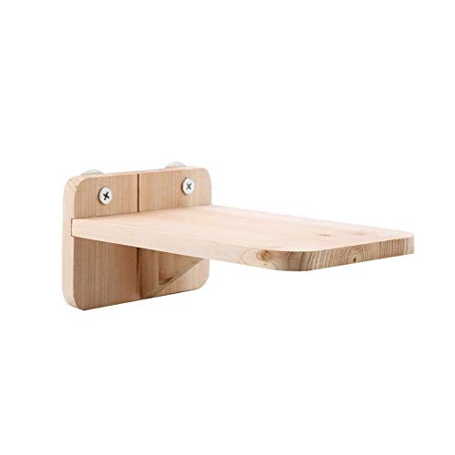 Regalo para Mascotas Plataforma de Madera para hámster, Plataforma para jaulas para Mascotas, Juguete para Ejercicio Ratas Ardilla para hámsteres Jerbos