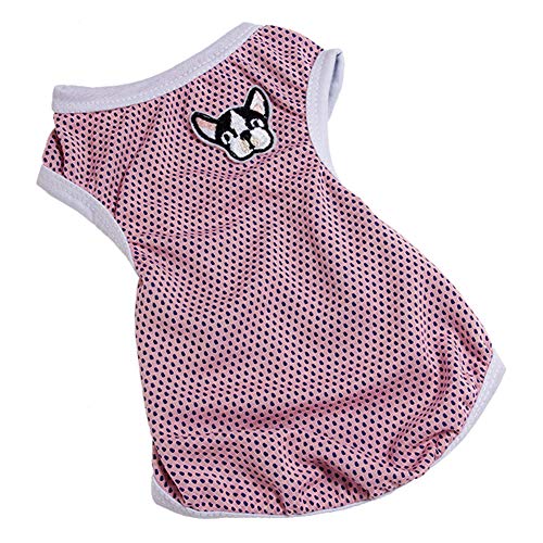 RIsxffp Verano Mascota Disfraces Perro Ropa Deportiva Chaleco Camiseta Chihuahua Cachorro Disfraz Ropa Blue M