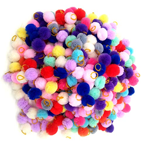 Scicalife Accesorios para El Pelo de Perro- Moños Coloridos con Forma de Bola para Perros Pequeños- Diademas Elásticas para El Pelo Corbatas para El Pelo para Gatos (20 Unidades)
