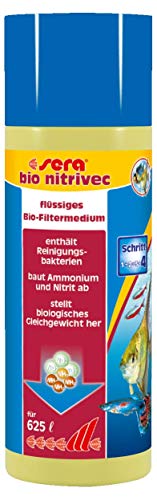 Sera Acondicionador de Agua Bio Nitrivec, el Medio filtrante Fluido, purificador de Agua biológico para Acuario