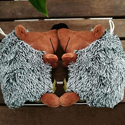 Skitior Juguete de Peluche para Perro Pet Squeaky, Juguete para Cachorros, Erizo, Perro, Juguete para Jugar
