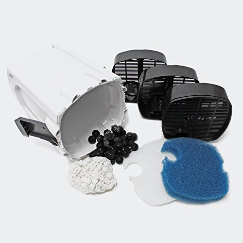 SunSun HW-702B Filtro Exterior de Acuario 3-Etapas 1000l/h 24W con UVC 9W Acuariofilia Pecera