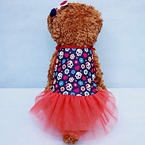 SUNXK Ropa for Mascotas, Ropa for Perros de Comercio Exterior, Minifalda, Ropa for Perros, Falda for Mascotas (Color : Blue, Size : XL)