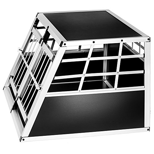 TecTake Transportín de Aluminio para Perros - Varias tamaños - (89x69x50cm | no. 400549)