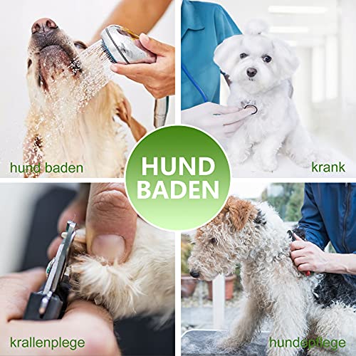 Trhillsbrad Tapete para Lamer Perros 2 Piezas, con 1 Pala de Silicona, Almohadilla de Succión Súper Fuerte, Gatos para Baño, Entrenamiento, Aseo y Cuidado de Las Garras de Perros Verde Naranja