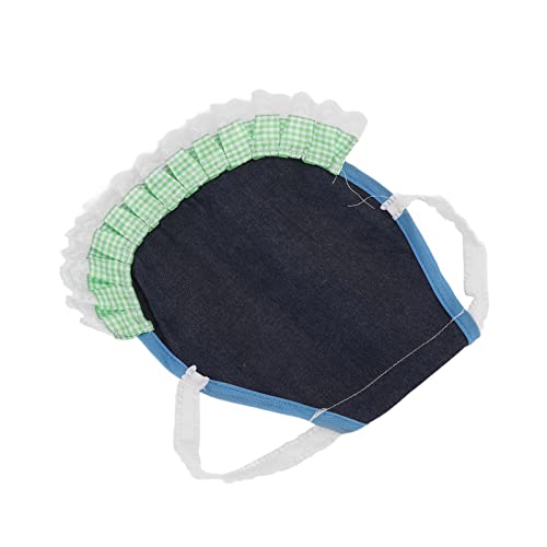 WMING Chaleco de pollo, fácil de limpiar, diseño especial, protector de asiento de gallina, cómodo, cálido, reutilizable para mascotas (azul vaquero)