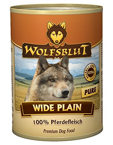 Wolf Sangre Wide Plain Pure, 6 Pack (6 x 395 g)