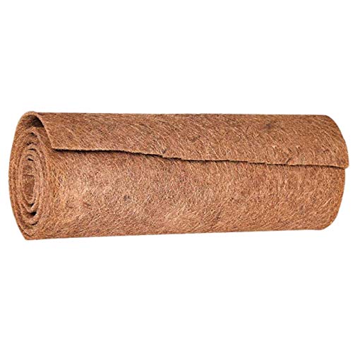 100 X 50 Cm Alfombra De Reptil Alfombra De Fibra De Coco Natural Forro para Ropa De Cama De Reptiles Alfombra para Terrario De Reptiles, Alfombra De Tortuga, Alfombra De Palma De Coco