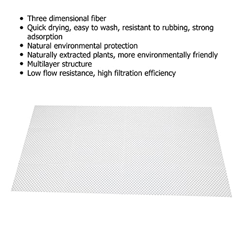 Alfombrilla De Filtro De Acuario, Fácil De Limpiar La Almohadilla De Filtro De Acuario Mejora El Efecto De Purificación De Agua para Acuarios De Agua Dulce O Salada