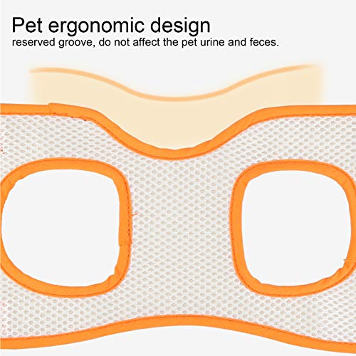 Arnés de asistencia para perros, patas traseras débiles, arnés de elevación de malla para mascotas, arnés de asistencia para perros, arnés de asistencia para perros mayores, tela de malla(XL)