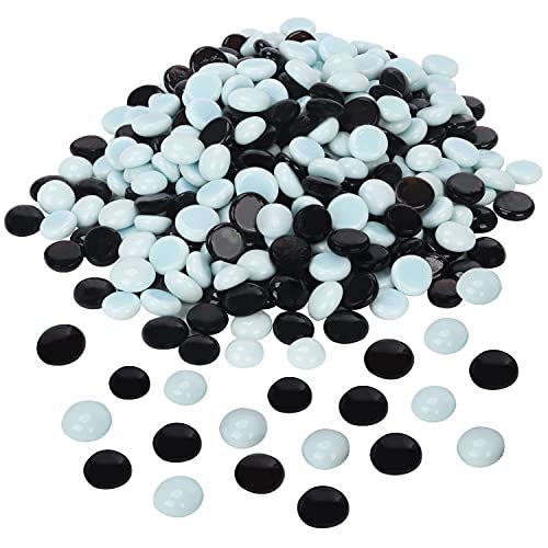 BELLE VOUS Piedras Decorativas Cristal Mixtas - 2 kg Piedras Decorativas para Jarrones 18 mm - Piedras Colores Decoracion Bodas/Fiestas - Centros de Mesa y Decoración de Acuario