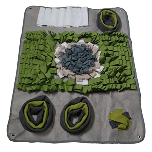 Belly Alfombra Olfativa Perros Medianos y Cachorros - Alfombra Perro Olfativa, Desarrollo Nuevas Habilidades - Alfombra Olfato Perro - Manta Olfativa Perro, Juguetes Interactivos para Perros