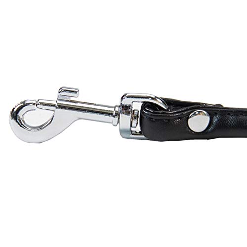 Cuerda Smll 1 PC Suave De Productos For Mascotas Perro De Cuero Correas 120cm Correa De Perro Entrenamiento Del Animal Doméstico Del Perrito De Caminar Correa Material Liso Fácil De Limpiar