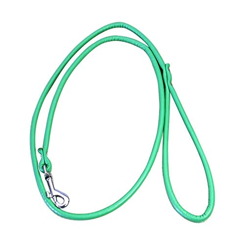 Cuerda Smll 1 PC Suave De Productos For Mascotas Perro De Cuero Correas 120cm Correa De Perro Entrenamiento Del Animal Doméstico Del Perrito De Caminar Correa Material Liso Fácil De Limpiar