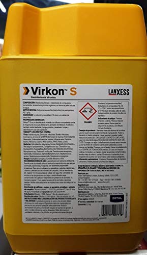 Desinfectante virucida en Polvo VIRKON S - Bote 2,5 kg
