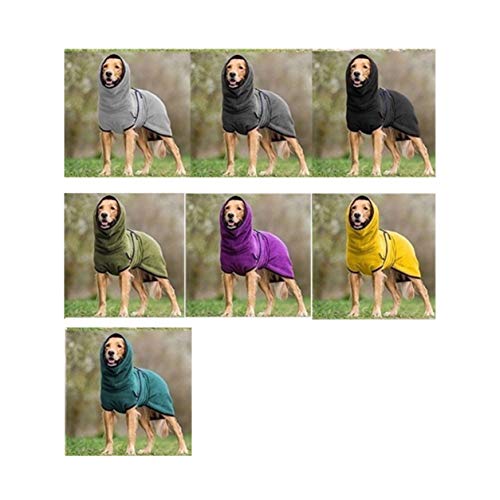Dswe Ropa para Mascotas Velvet Fleece Golden Retriever Perro Ropa Gruesa y cálida Suministros para Mascotas