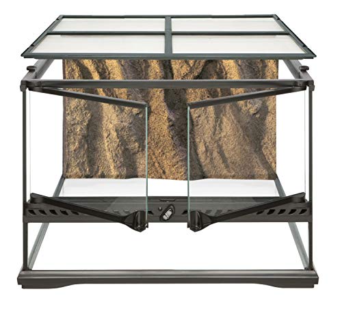 EXO TERRA Terrario Pequeño Low de 60 L, 45 x 45 x 30 cm