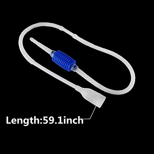Gofeibao Acuarios Accesorios Aspirador Acuario Grava Limpiador Acuario Kit de Limpieza de pecera Acuario Grava Limpiador Accesorios de pecera Tropical White