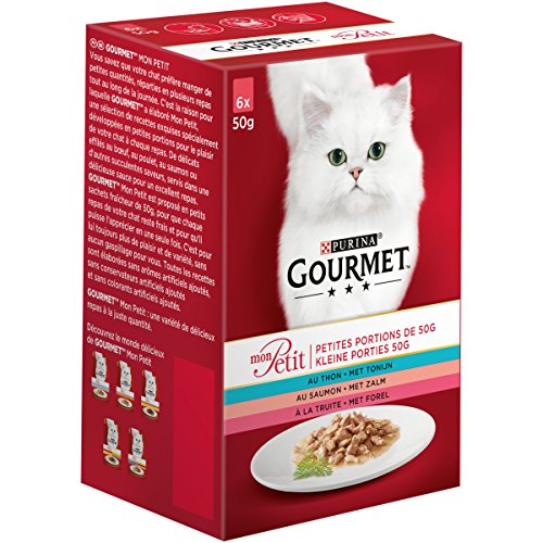Gourmet Mon Petit - Comida para Gato Adulto. Sabores Variados