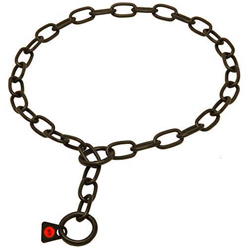 Herm Sprenger - Collar de acero inoxidable para perro de San Bernardo, 3 mm de diámetro, tamaño 26 pulgadas (67 cm) para perros con cuello de 58 a 60 cm