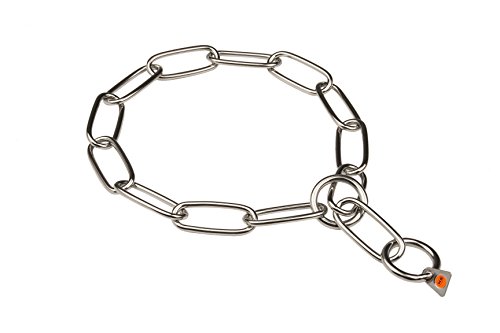 Herm Sprenger - Collar de acero inoxidable para perro de San Bernardo, 4 mm de diámetro, tamaño 67 cm para perros con cuello de 58 a 60 cm
