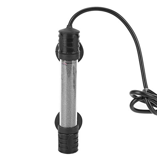 Hztyyier Calentador de Acuario Varilla de Calentamiento electrónico Inteligente Tanque de Peces Calentador de Agua de Temperatura Constante Calentador Sumergible para Agua Dulce y Salada(50w)