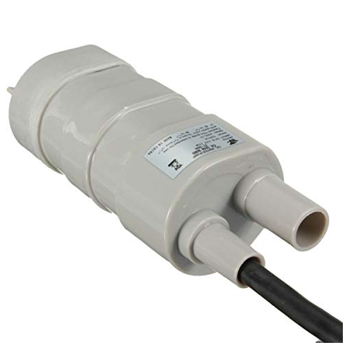 ibasenice Bomba de Agua Sumergible Mini 12V CC Bomba Sumergible Bomba de Barco Bomba de Agua Dulce 10L/ M 5M Elevación para Fuentes Estanque de Acuario Pecera-Gris