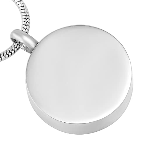 KBFDWEC Animal urna Perro Cenizas Colgante conmemorativo Cachorro Mascota cremación joyería 316l Acero Inoxidable