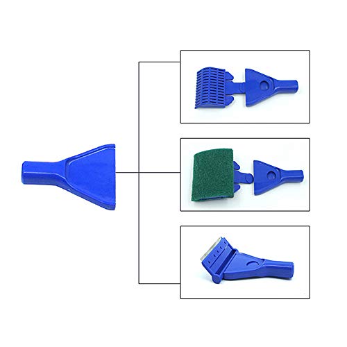 KunLS Limpiador Acuario Limpieza Acuario Acuarios Accesorios Kit Acuario Accesorios De Pecera Tropical Acuario Grava Limpiador Grava Limpiador Acuario Telescopic 3-in-1