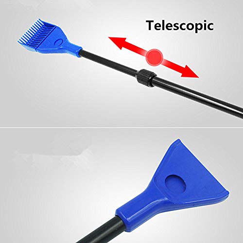 KunLS Limpiador Acuario Limpieza Acuario Acuarios Accesorios Kit Acuario Accesorios De Pecera Tropical Acuario Grava Limpiador Grava Limpiador Acuario Telescopic 3-in-1