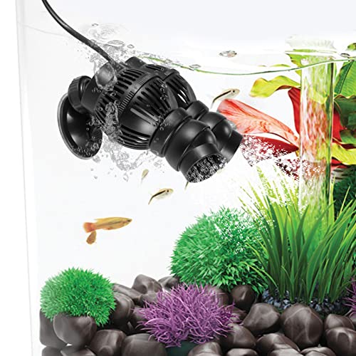 Lechnical 1585GPH Sumergible Acuario Wave Maker Susurro silencioso Tanque de Peces Powerhead Bomba de Onda con Ventosa para Acuario de Agua Dulce de Agua Salada