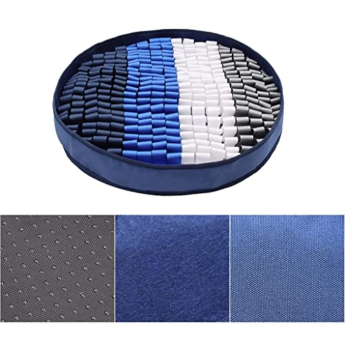 LVLUOKJ Colchoneta de adiestramiento para Perros, Cuenco a Prueba de Golondrinas para Perros y Gatos, Manta de Consumo energético para Mascotas (Color : SniffingPad+lickingPad)