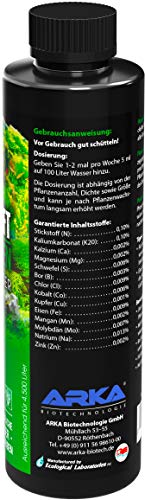 MICROBE-LIFT Plants Green – Fertilizante para Plantas, abono Completo semanal con Todos los oligoelementos y vitaminas Importantes, para Plantas de Acuario magníficas y sanas,
