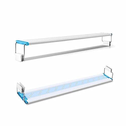 MOHAN88 LED súper Delgados iluminación de Acuario luz de Planta acuática lámpara de Clip Impermeable Extensible para pecera 90-260V