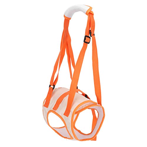Mothinessto Arnés de Asistencia para Perros, arnés de Asistencia para Patas traseras débiles con asa, Tela de Malla para Ancianos con Lesiones(S)