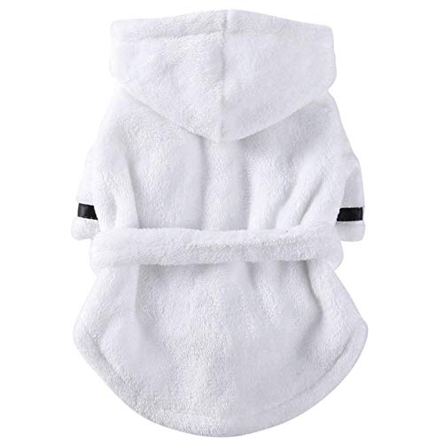 None/Brand Pet Dog Bathrob Perro Pijamas Ropa para dormir Suave Mascota Toalla de Secado Ropa para Cachorro Perros Gatos Pet Accesorios