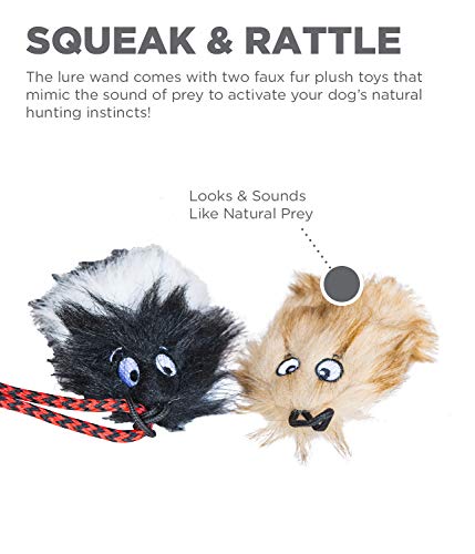 Outward Hound Cola de Peluche de Broma con Recambio Kyjen